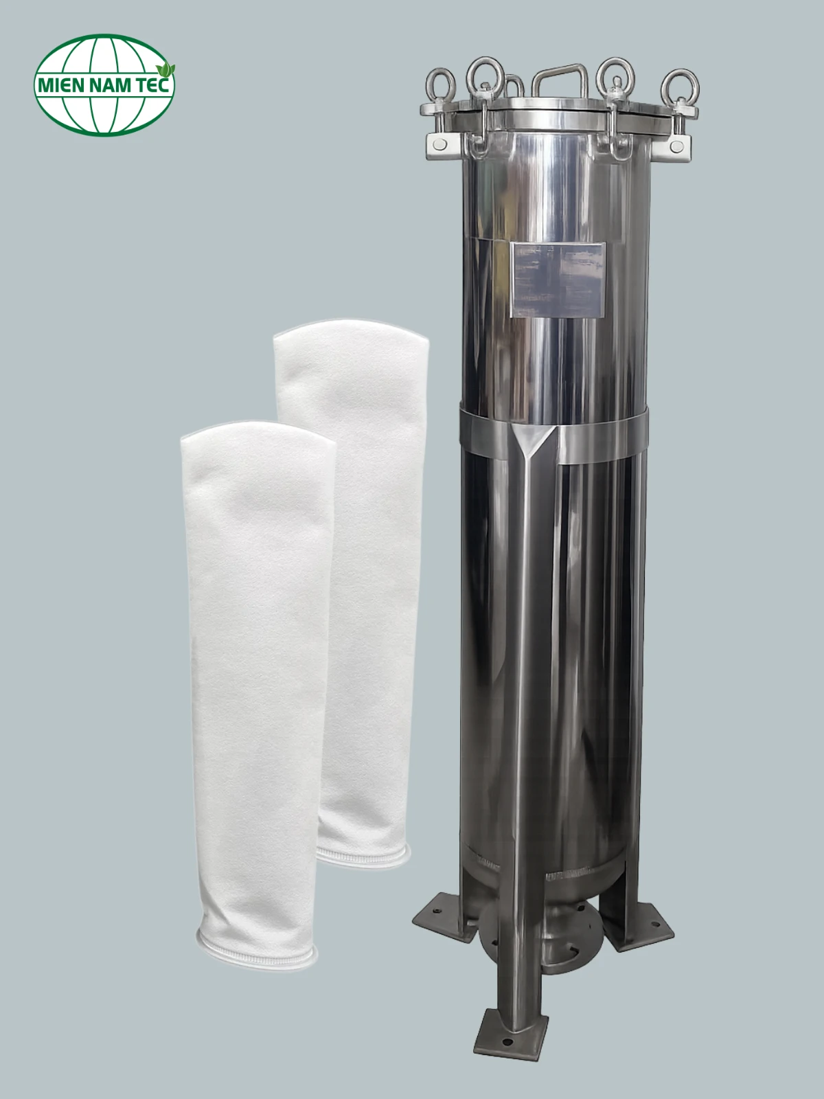 bình lọc túi inox 304 size 2