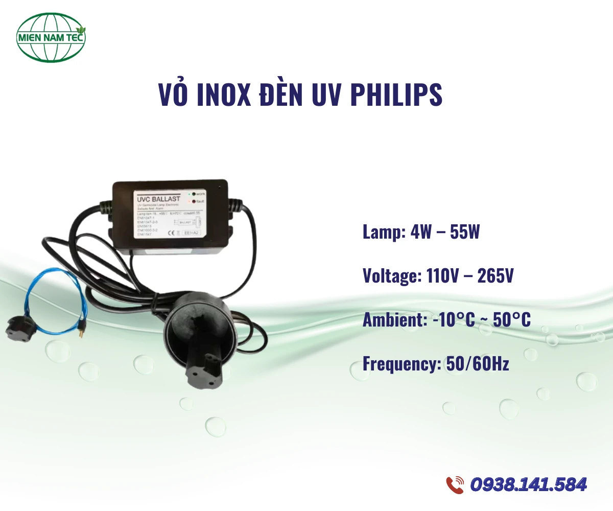 Tăng phô đèn UV PHILIPS