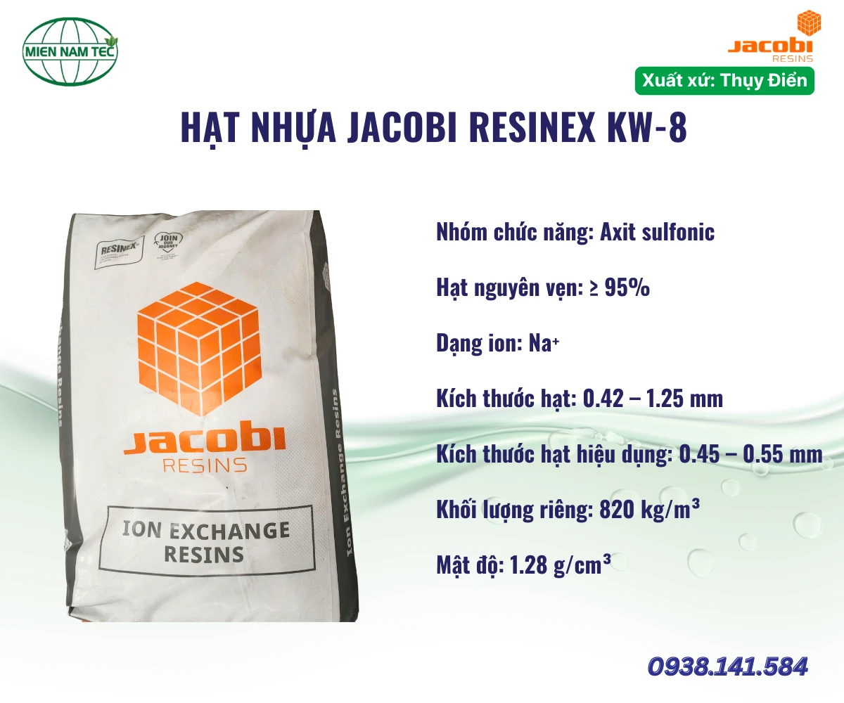 Hạt Nhựa Jacobi Resinex KW-8