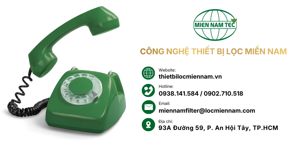 thông tin liên hệ của Công Nghệ Thiết Bị Lọc Miền Nam 