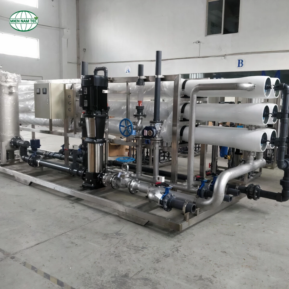 Thi công lắp đặt hệ thống RO