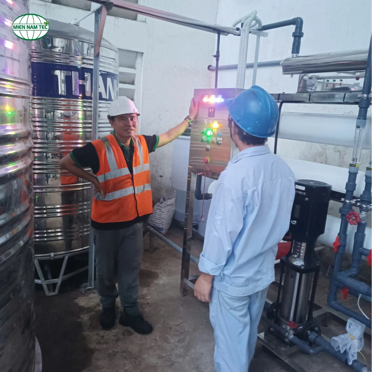 Thi công lắp đặt hệ thống RO