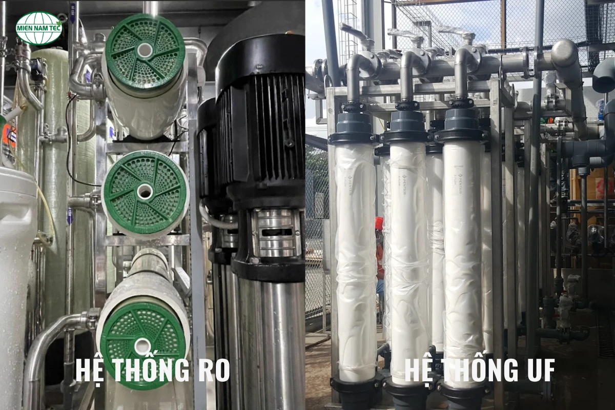 Công Nghệ RO Và Công Nghệ UF