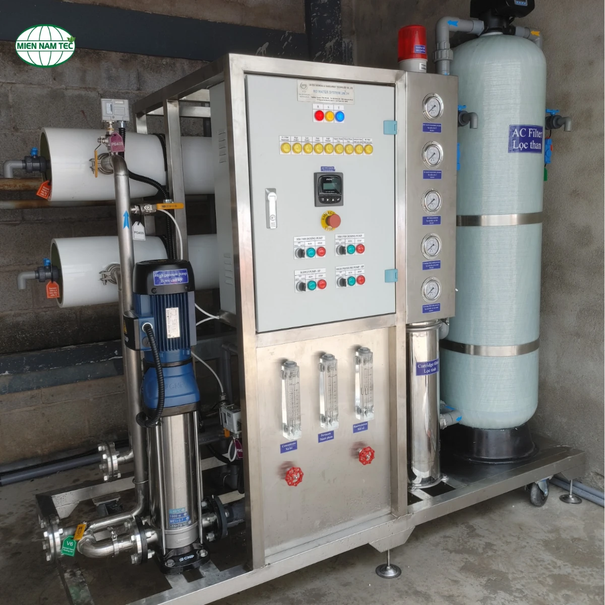 cách kiểm tra hiệu suất hệ thống RO