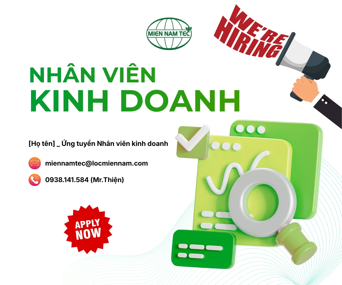 TUYỂN DỤNG NHÂN VIÊN KINH DOANH