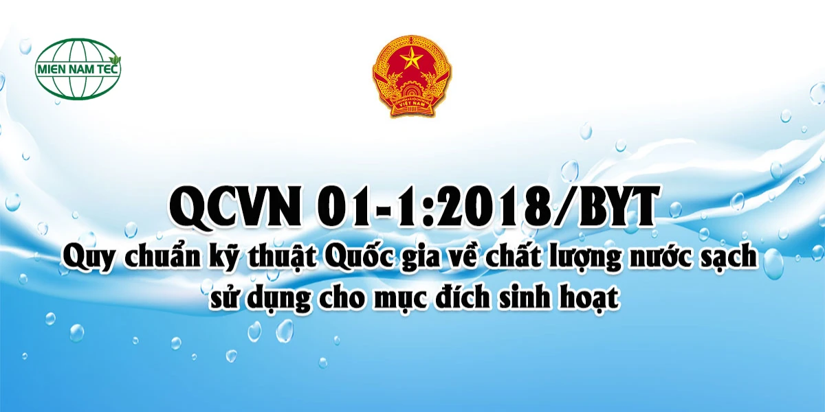 tiêu chuẩn nước sản xuất thực phẩm