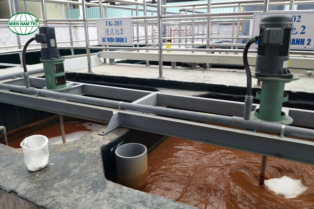 thiết kế hệ thống xử lý nước thải
