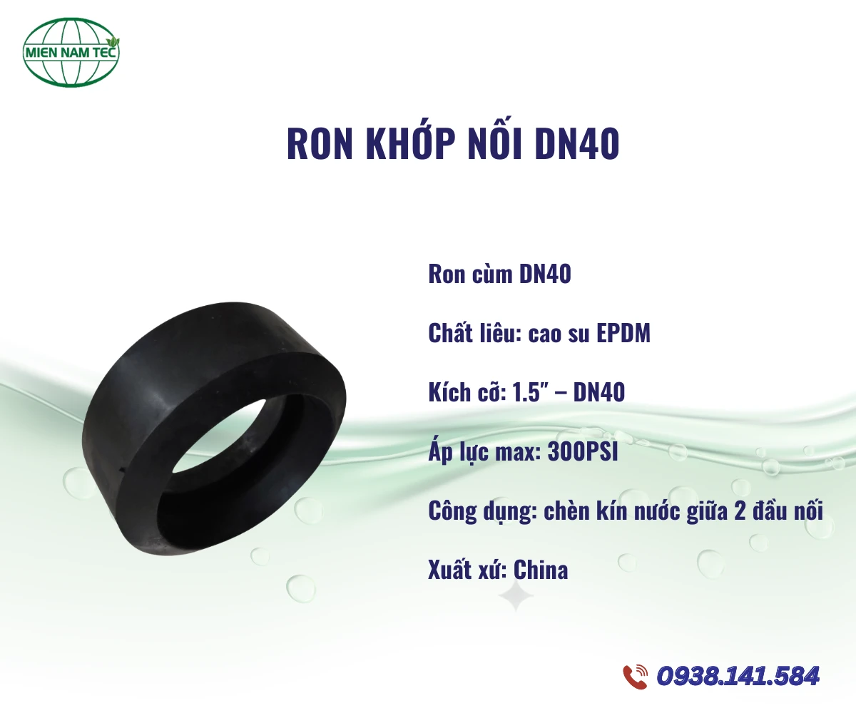 Ron khớp nối DN40