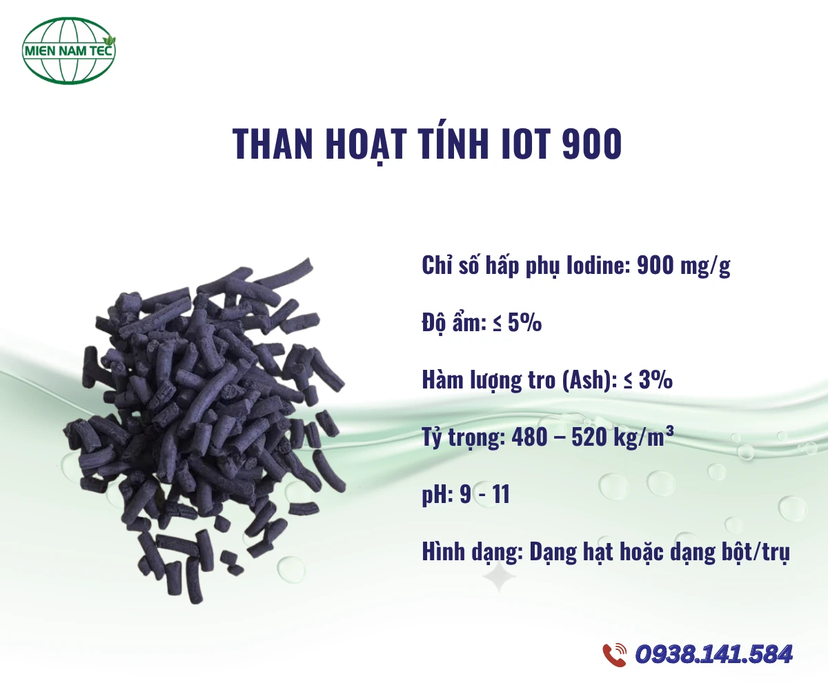 Than hoạt tính iot 900