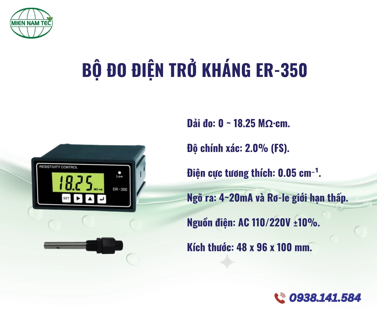 Bộ đo điện trở kháng ER-350