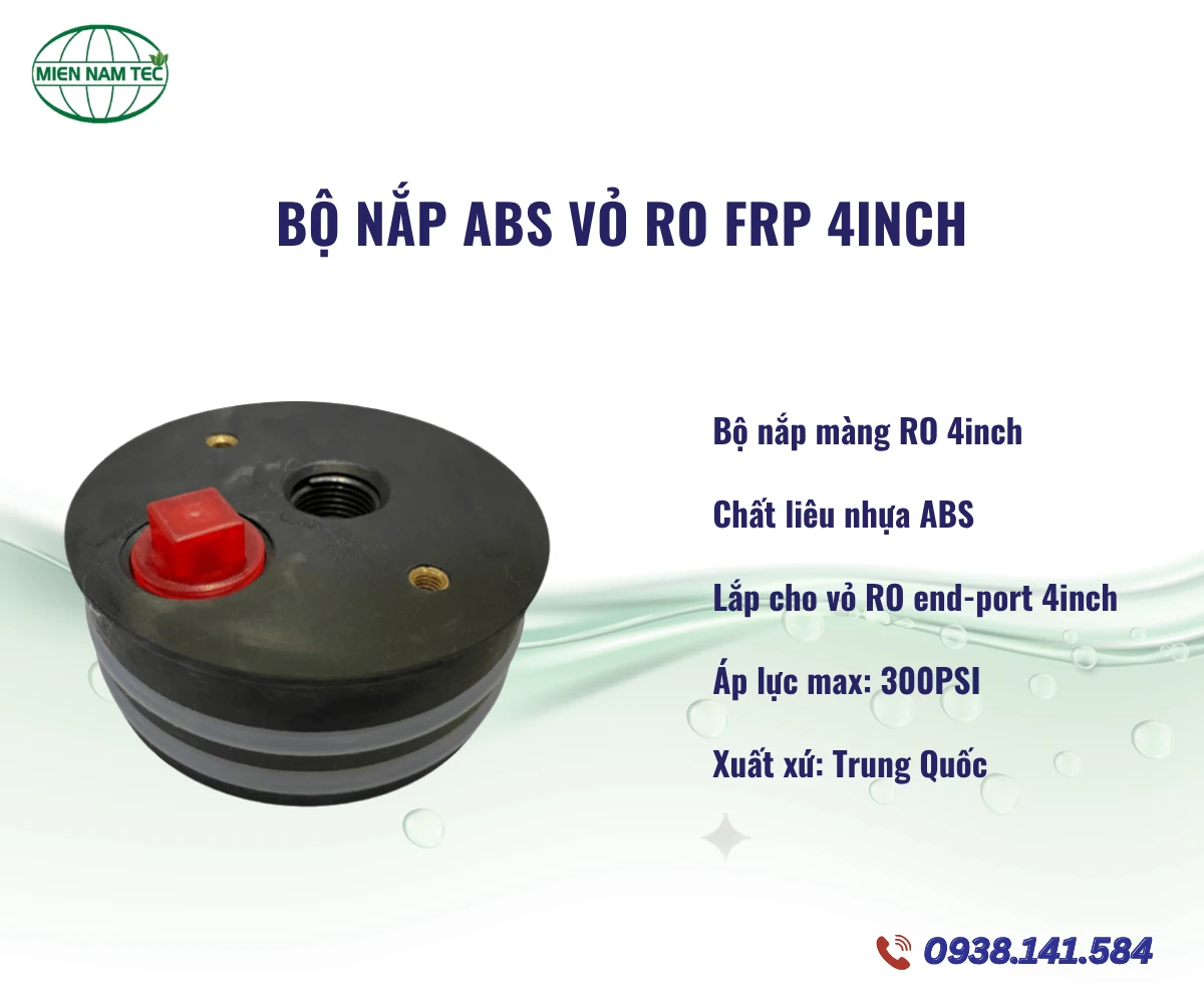 Bộ nắp ABS vỏ RO FRP 4inch