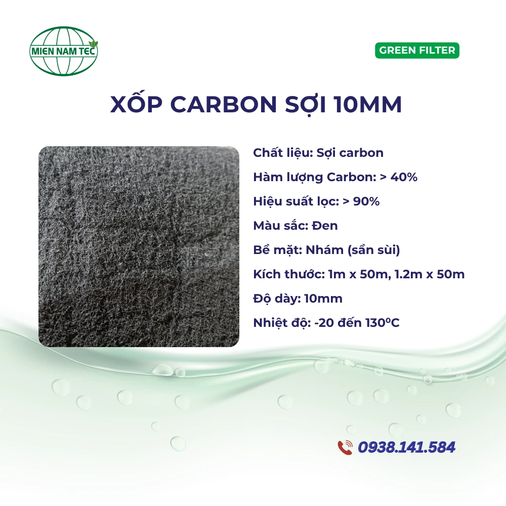 Xốp Carbon Sợi 10mm