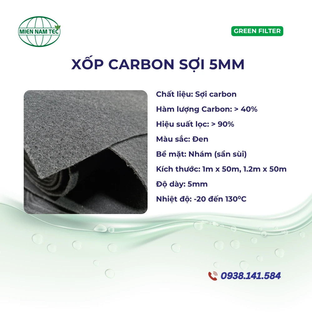 Xốp Carbon Sợi 5mm