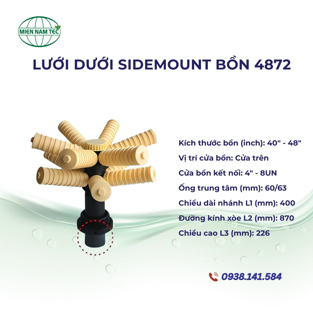 Lưới Dưới Sidemount Bồn 4872