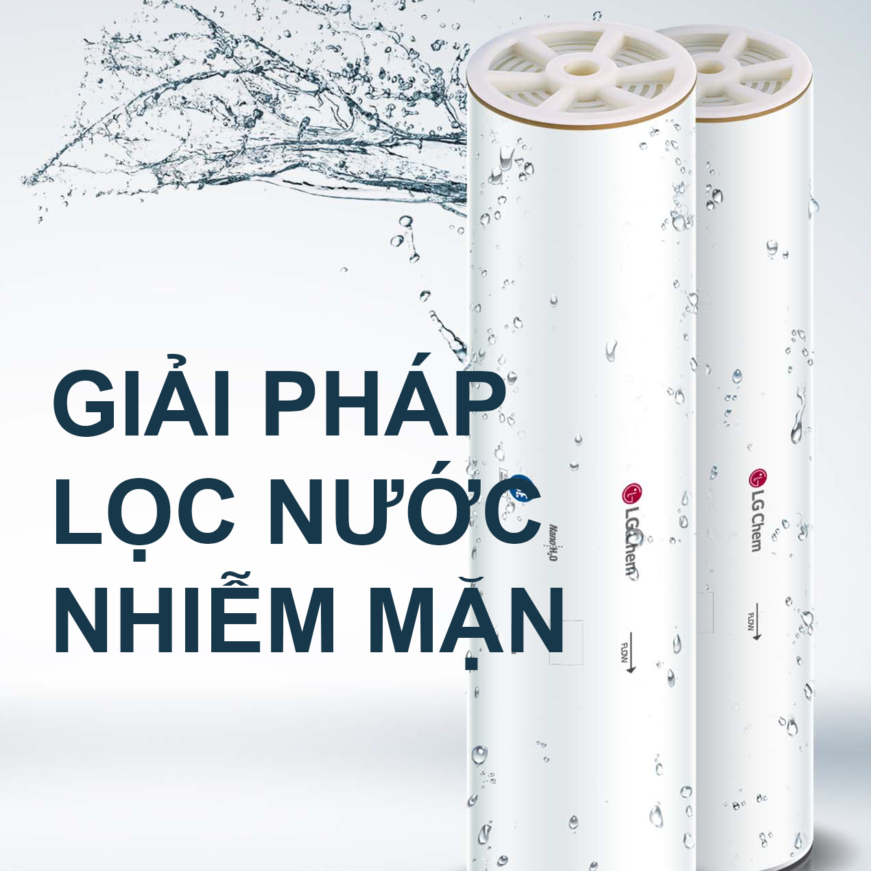 Giải pháp màng RO để lọc nước nhiễm mặn