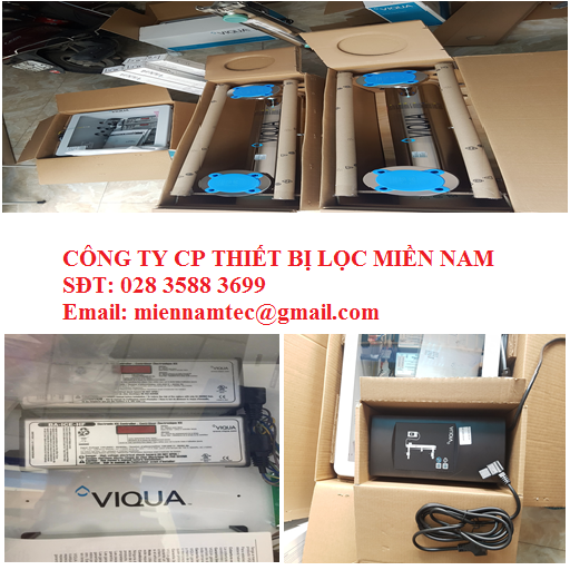 BỘ ĐÈN UV VIQUA DẠNG ĐỨNG MÃ 660005R CÔNG SUẤT 13-27M3/H