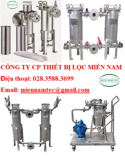 Bình lọc túi từ tính sử dụng với lưu lượng lớn
