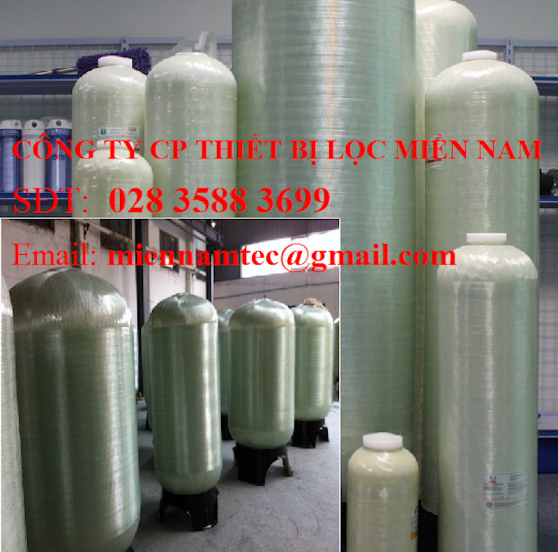 Bồn lọc composite FRP 1354 ( Ø 330 x 1375)