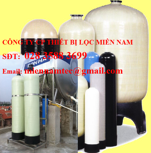 Bồn lọc composite FRP 2069 (Ø 500 x 1750)