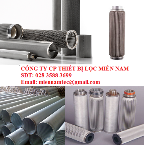 CUNG CẤP LÕI LỌC KHE INOX THEO KÍCH CỠ VÀ CẤP ĐỘ LỌC YÊU CẦU