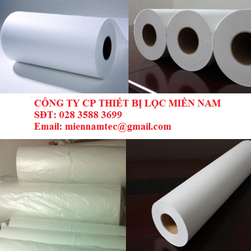 GIẤY LỌC CUỘN 0.49M X 100M ( 4900 MM)