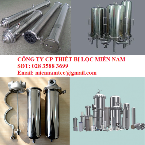 HOUSING FILTER CARTRIDGE SS316 DÀY 3MM