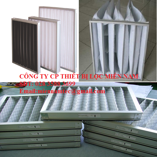 KHUNG LỌC 50-60% ( BAG FILTER /PRE FILTER)