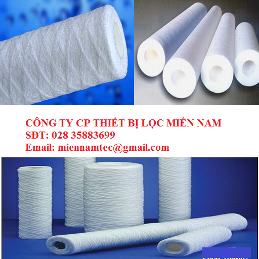 LÕI LỌC NƯỚC 0.5 MICRON, 1MICRON, 5MICRON BIG BLUE