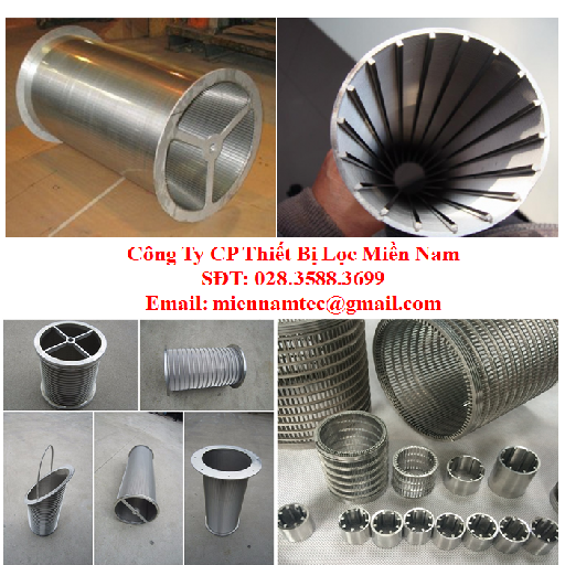 ỐNG LƯỚI LỌC KHE THAY THẾ TRONG MÁY ÉP TRỤC VÍT ÉP DẦU