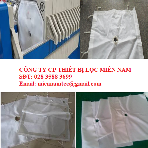 TẤM VẢI MÁY ÉP DẦU VÀ DUNG DỊCH NHỜN