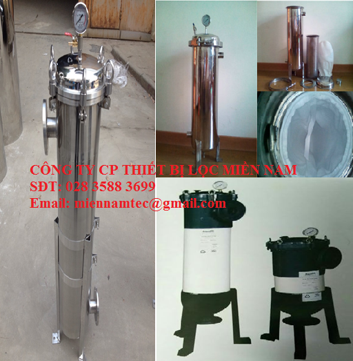 THIẾT BỊ LỌC CẶN TRONG NƯỚC - BÌNH TÚI LỌC NƯỚC CÓ CẶN