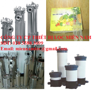THIẾT BỊ LỌC DẦU CHUỐI- BÌNH TÚI LỌC DẦU CHUỐI