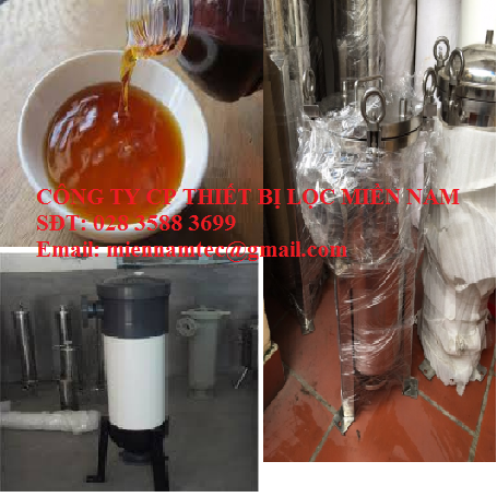THIẾT BỊ LỌC NƯỚC MẮM- BÌNH TÚI LỌC NƯỚC MẮM
