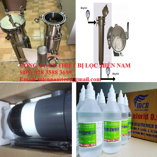 THIẾT BỊ LỌC NƯỚC MUỐI- BÌNH TÚI LỌC NƯỚC MUỐI
