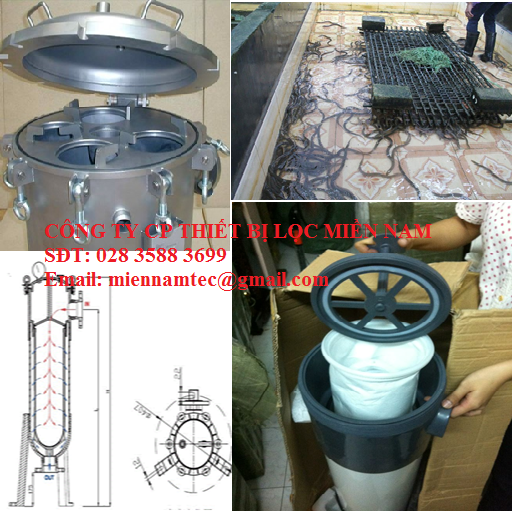 THIẾT BỊ LỌC NƯỚC NUÔI LƯƠN - BÌNH TÚI LỌC NƯỚC NUÔI LƯƠN