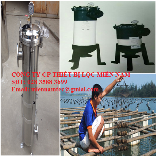 THIẾT BỊ LỌC NƯỚC NUÔI TRAI - BÌNH TÚI LỌC NƯỚC NUÔI TRAI