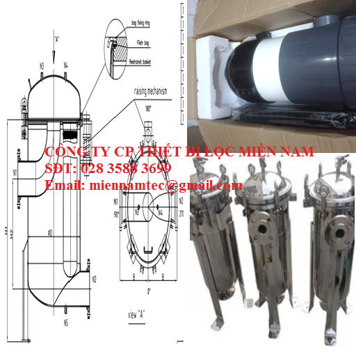 THIẾT BỊ LỌC RƯỢU TRẮNG - BÌNH TÚI LỌC RƯỢU TRẮNG