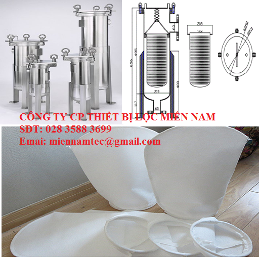 THIẾT BỊ LỌC XÚT NaOH- BÌNH TÚI LỌC PP LỌC NaOH (KOH)