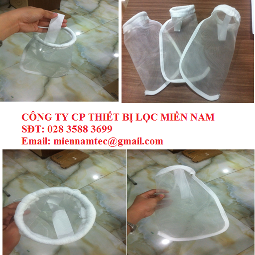 TÚI LỌC 600 MICRON MAY THEO KÍCH THƯỚC YÊU CẦU