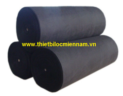 Tấm vải than hoạt tính lọc khí và mùi