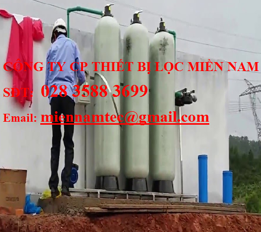 Tư vấn lắp đặt hệ cột Composite lọc nước nhiễm phèn nặng