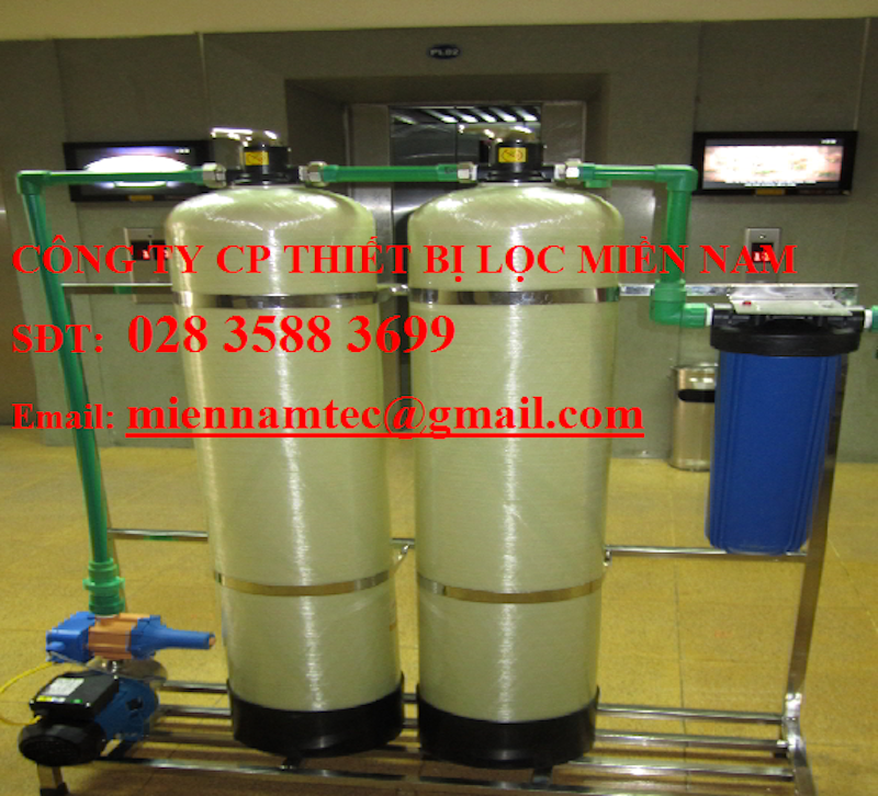 Tư vấn lắp đặt hệ cột Composite lọc nước nhiễm vôi