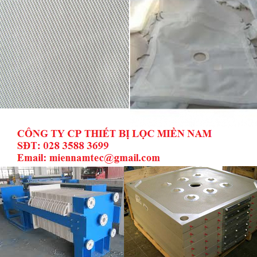 VẢI LỌC ÉP KHUNG BẢN MÃ 750A, 750B VÀ 750AB