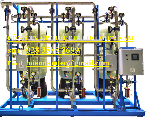 Vỏ cột Composite FRP áp 150 psi lọc nước thải