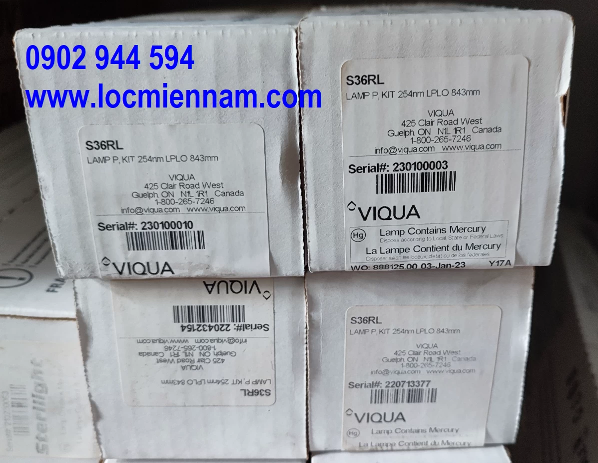 Bóng đèn UV VIQUA CANADA S36RL