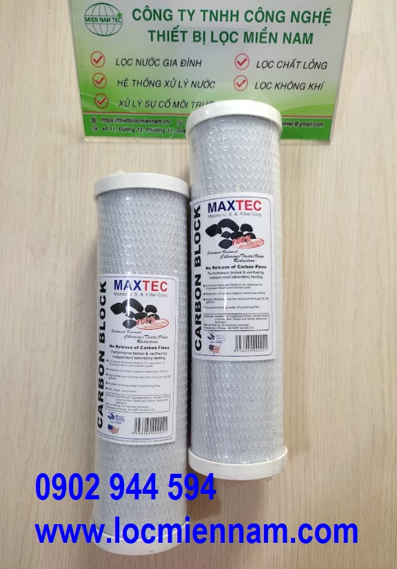 Lõi lọc than hoạt tính MAXTEC