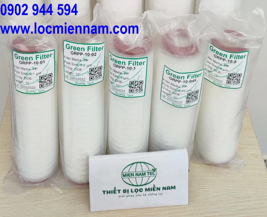 Lõi Lọc Giấy Xếp 0.1 Micron