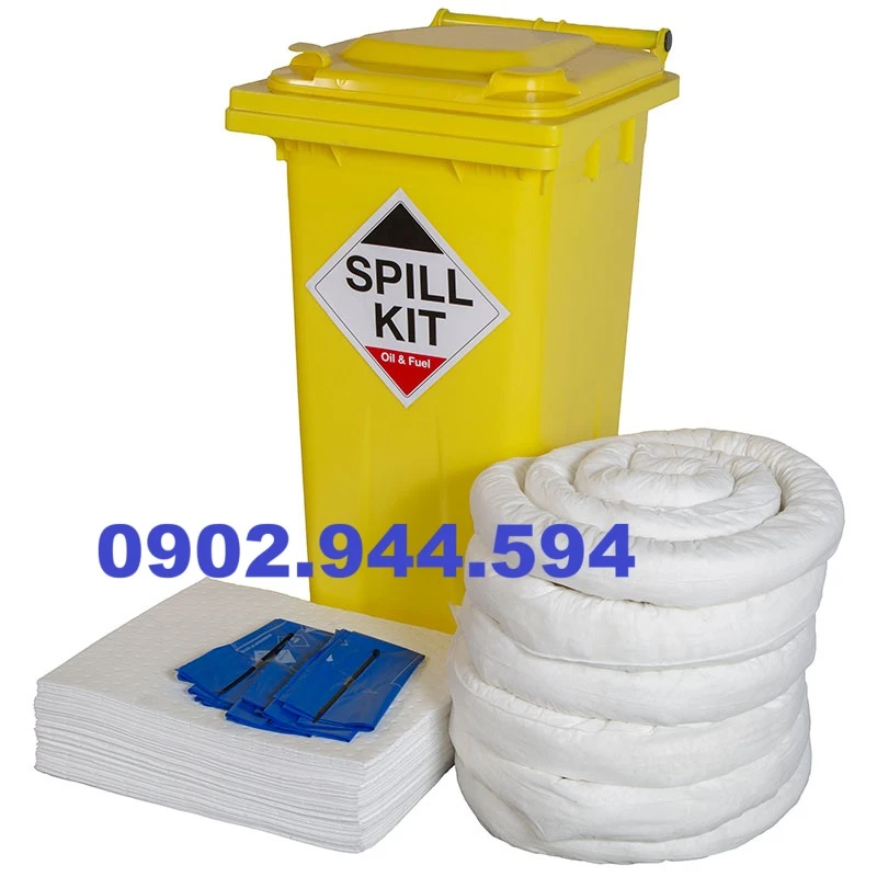 Bộ Kit ứng phó sự cố tràn dầu 120L