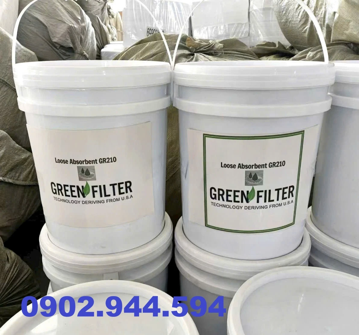 Bột thấm dầu Greenfilter