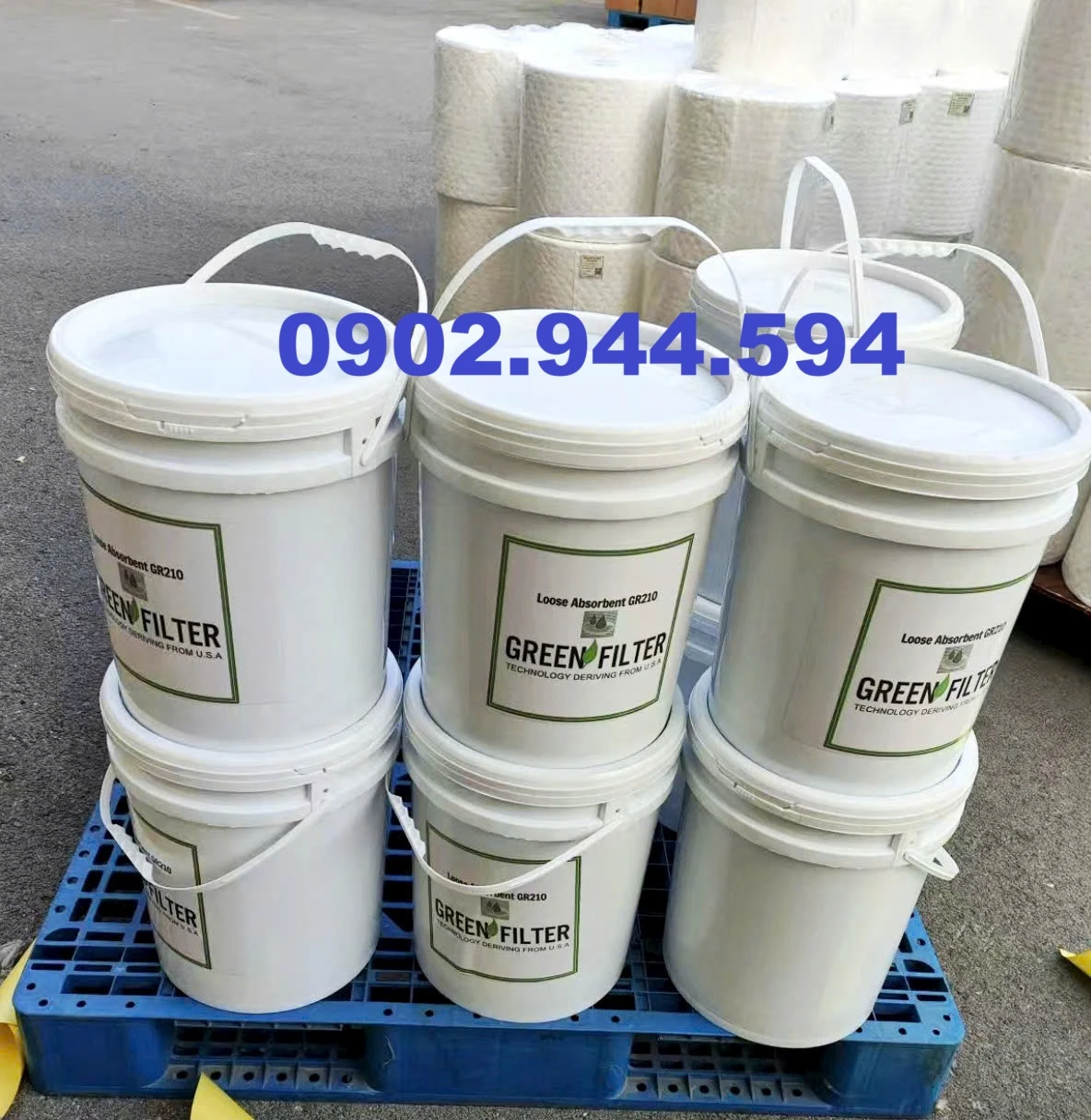 Bột thấm hút dầu